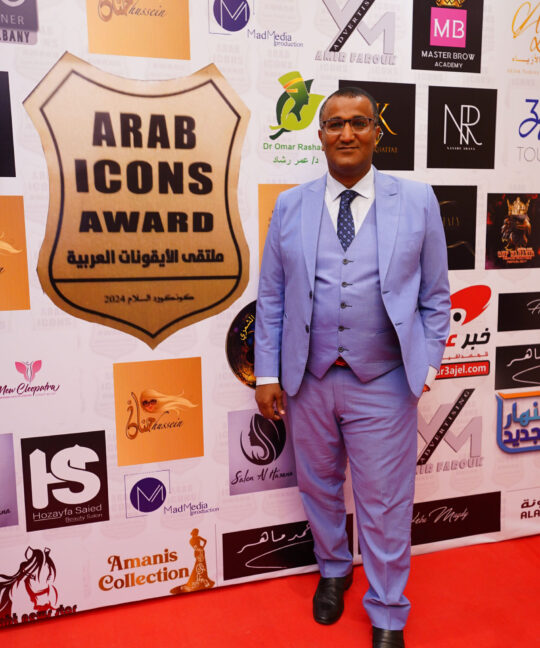 دكتور شادى يشيد بإنجازات الجمعية العربية لطب الجنين عبر ابيات من الشعر الدافئة